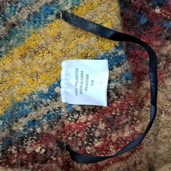 Toggle Closure Double Layer Cape - Picture 7 of 7